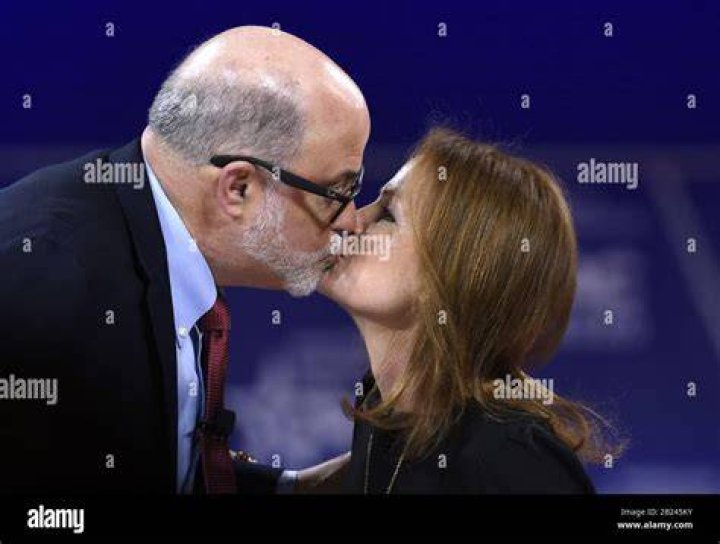Mark Levin and Julie Strauss Levin at CPAC Covention Protecting America