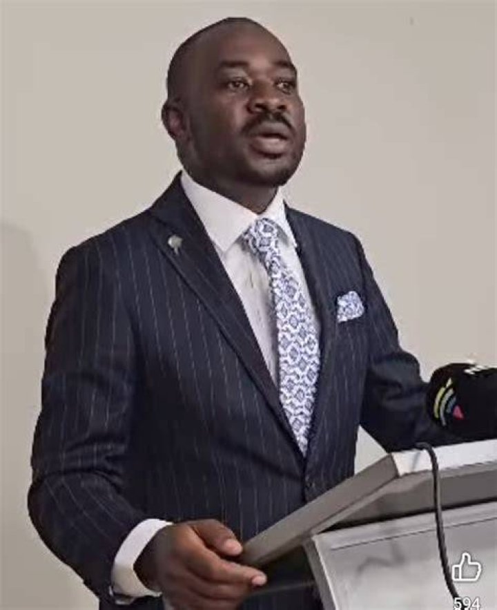 MDCAlliance President Nelson Chamisa addresses nation on COVID19