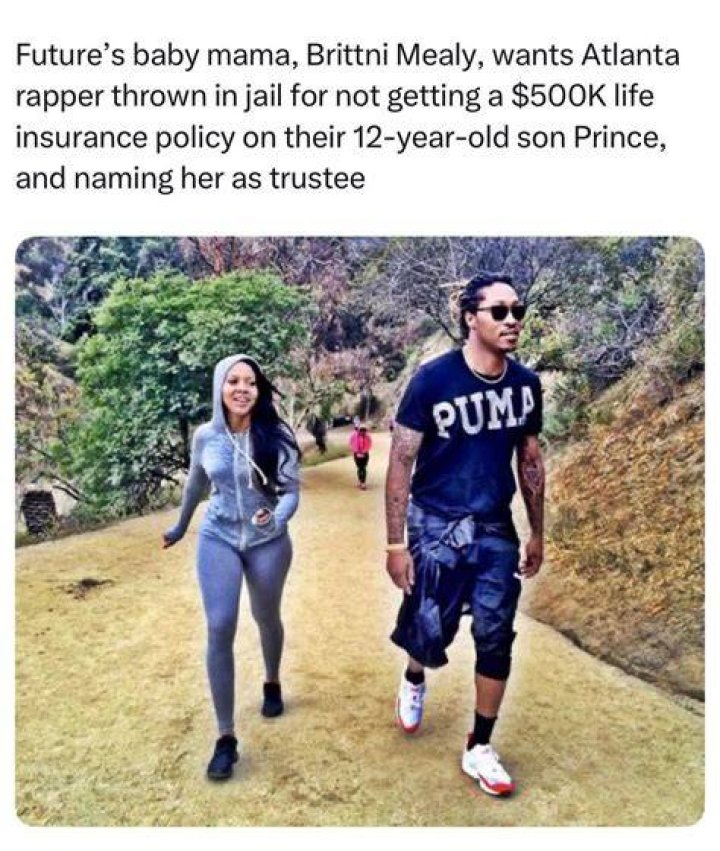 Meet Futures baby Mama Brittni Mealy |
