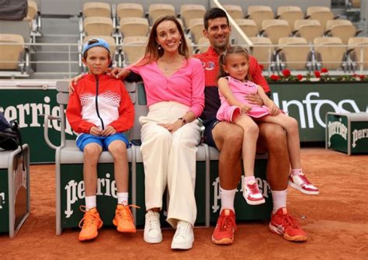 Meet Novak Djokovic children , Stefan okovi and Tara okovi