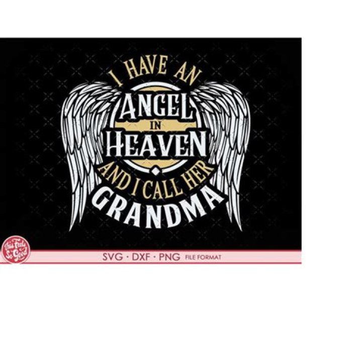Memorial Svg / Rip Grandma Svg / Rip Grandmother Svg Files for Etsy