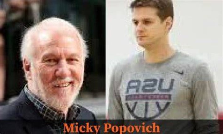 Micky Popovich: The Life of Gregg Popovich's Son