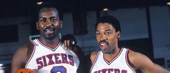 Moses Malone And Karl Malone