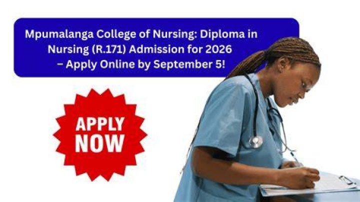 Mpumalanga College Of Nursing Admission Requirements