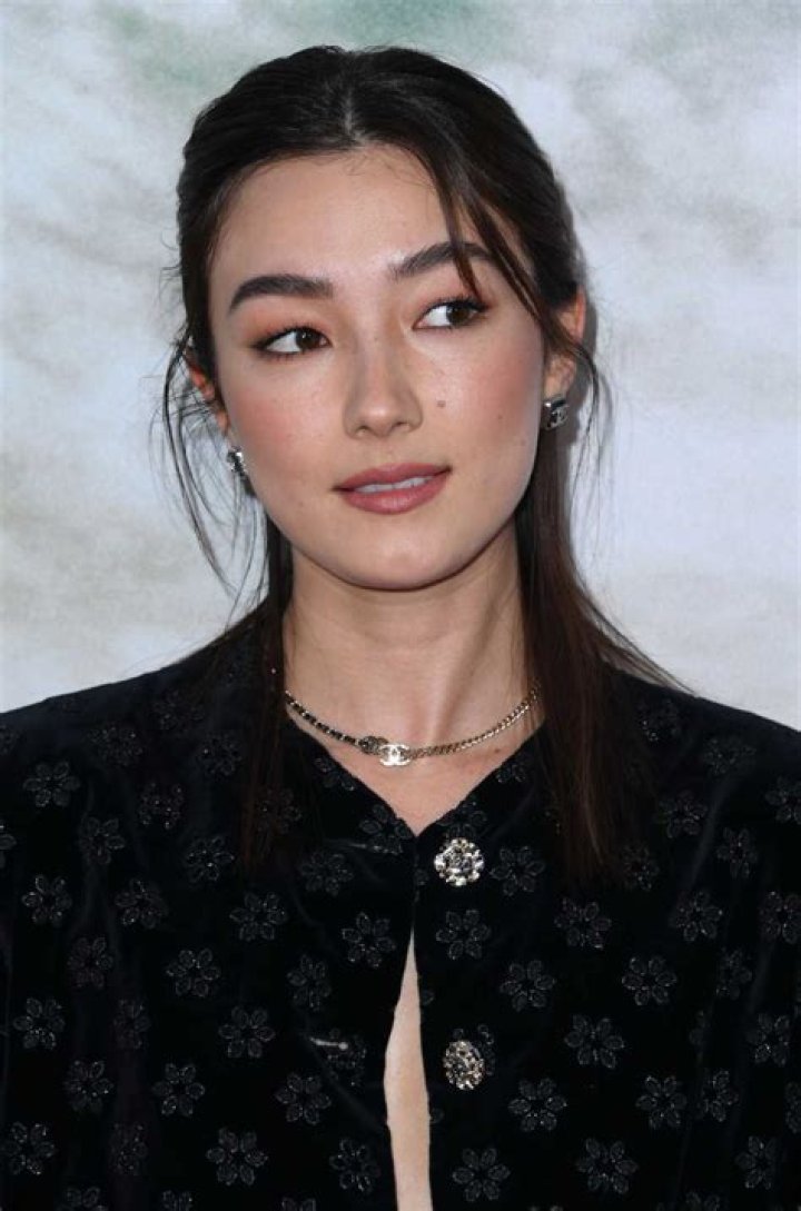 natasha liu bordizzo attends the premiere of 'day shift' at the regal