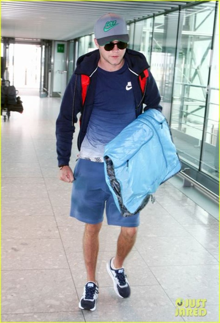 Niall Horan Travels to Dublin to Take Part in Irish Open 2016 Photo
