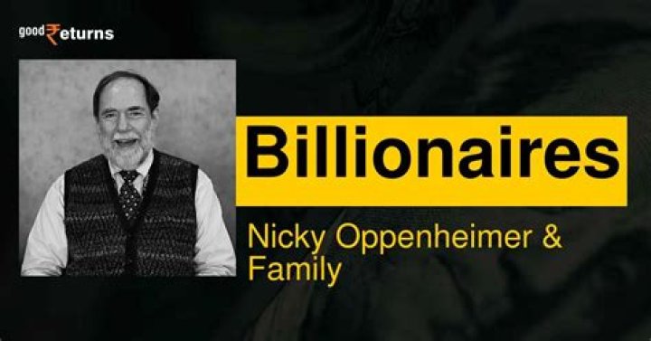 Nicky Oppenheimer Biography Of The Third Richest Man in Africa