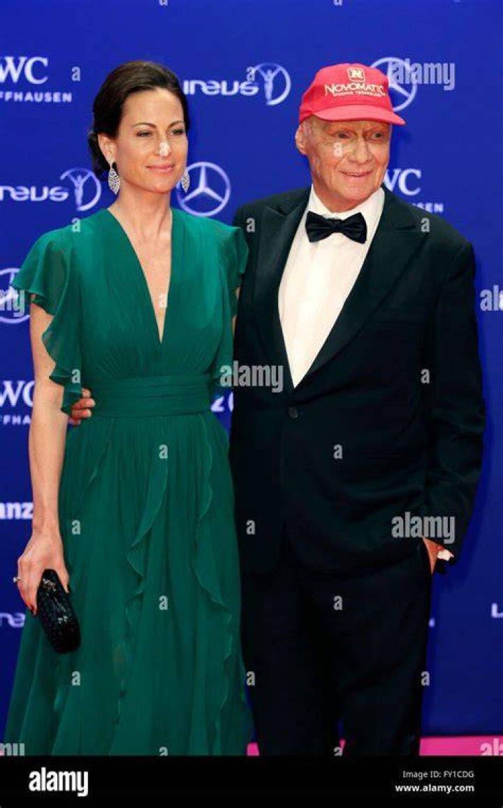 Niki Lauda&rsquo;s wife Birgit, 30 years his junior, saved his life by
