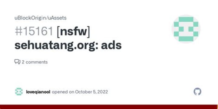 [nsfw] ads &middot; Issue 15161 &middot; uBlockOrigin/uAssets &middot; GitHub