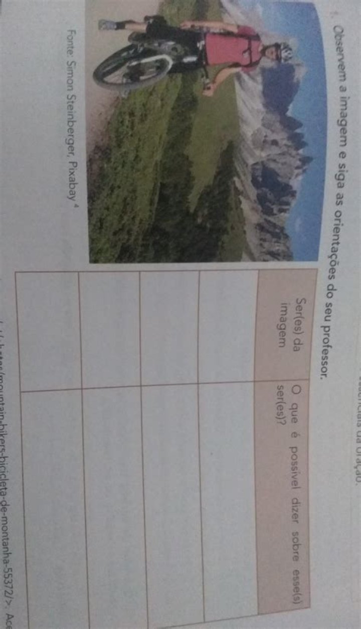 Observe A Imagem E Siga As Orienta&ccedil;&otilde;es Do Seu Professor EDUCA