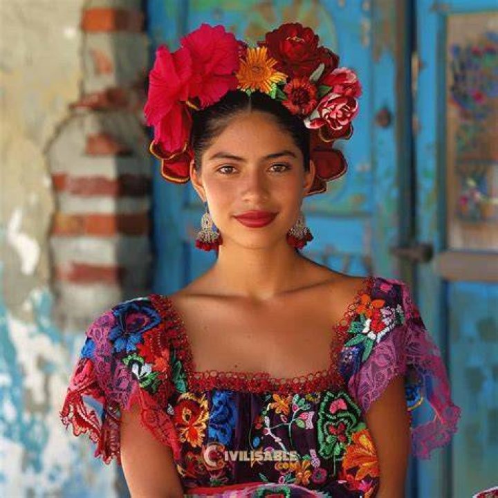 Photo Mexican women, Mexican fashion, Mexican dresses