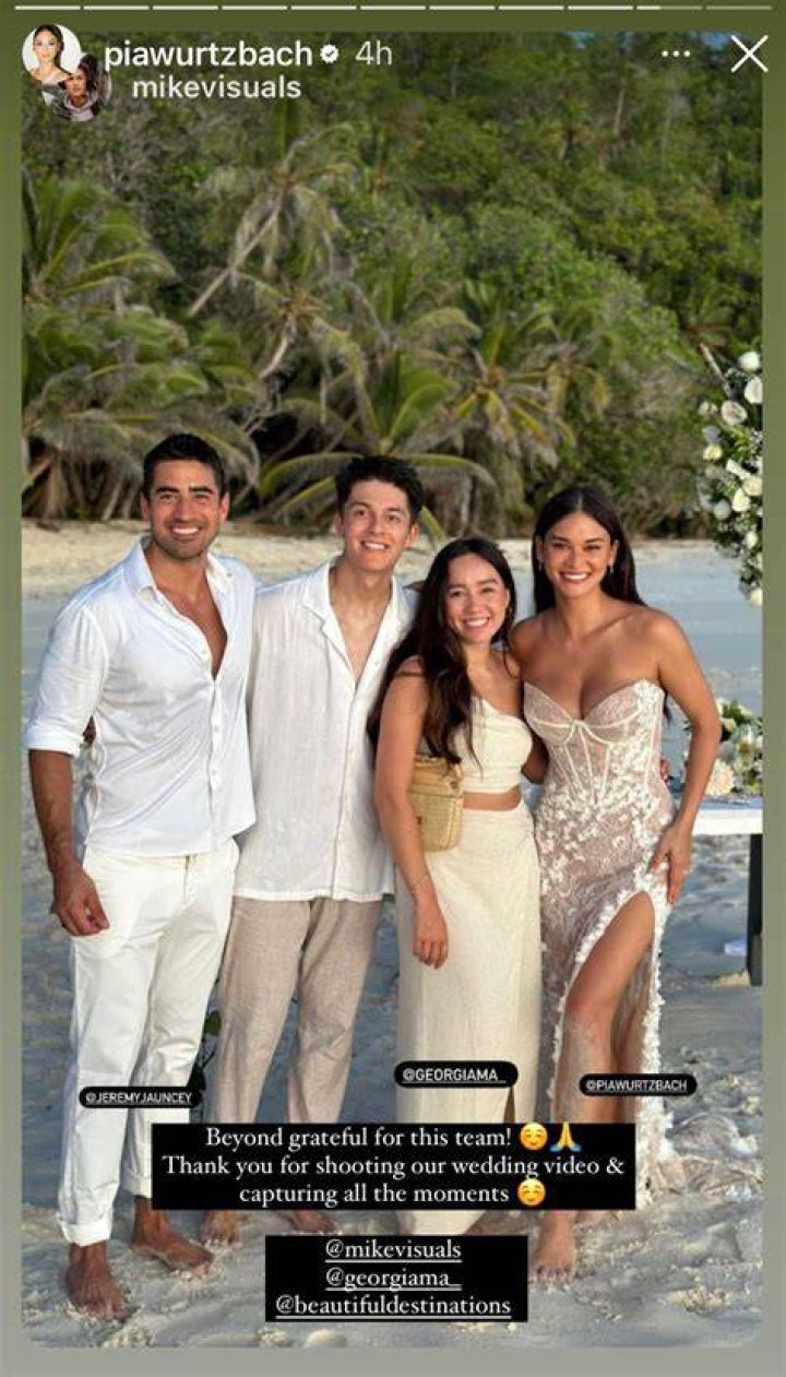 Pia Wurtzbach bonds with Jeremy Jauncey’s family in UK