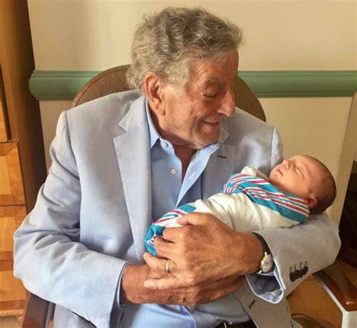 Proud Grandpa! Tony a Grandson in Adorable Photo