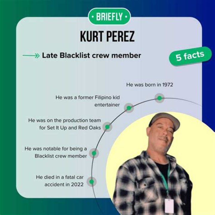 Quem é Kurt Perez? Homenagem em Lista Negra pega fãs de surpresa
