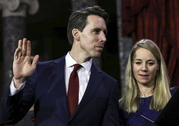 Republican Senator Josh Hawley Wife Erin Morrow Hawley Video Of