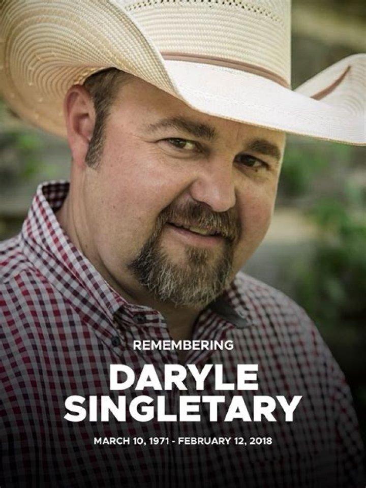 R.I.P. Daryle Singletary 19712018