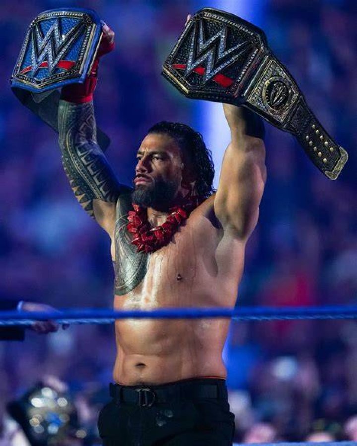 Roman Reigns WWE wrestler in shirt
