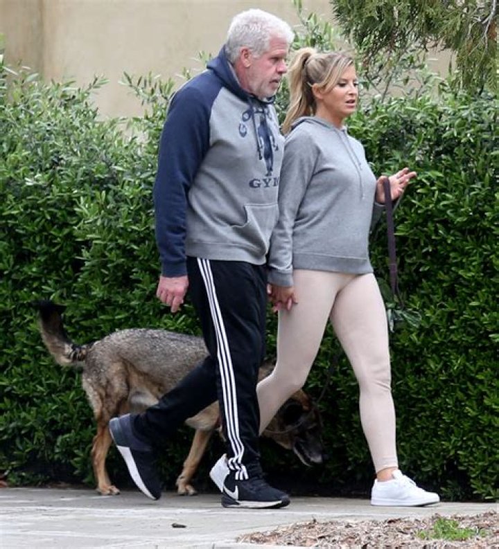 Ron Perlman, 70, with girlfriend Allison Dunbar, 47, at his side&hellip; after