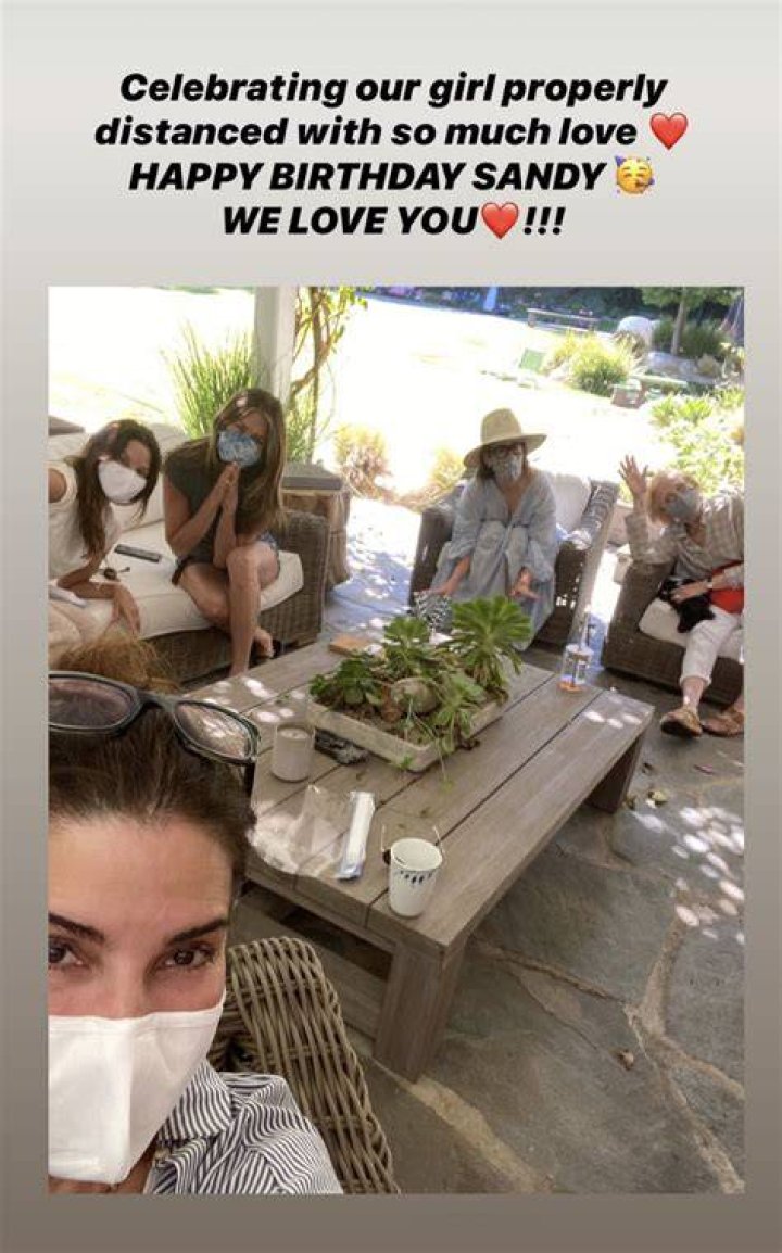 Sandra Bullock celebrates 56th birthday with Jennifer Aniston