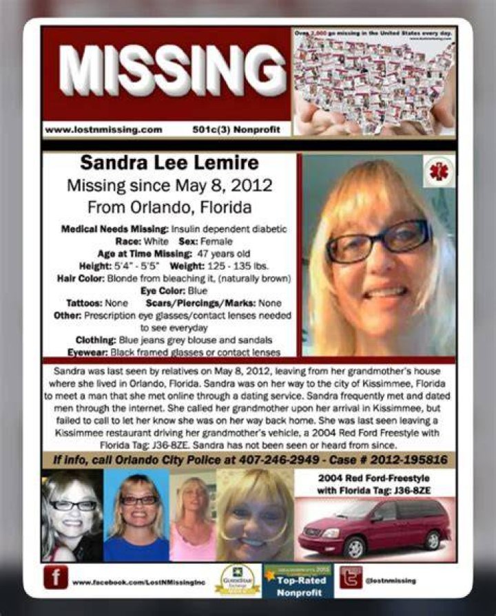 Sandra Lemire's Tragic Death In Orlando