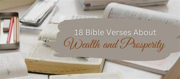 Scriptures On Prosperity and Wealth Powerful Bible Verses About