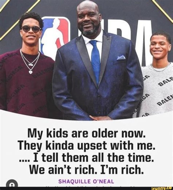 Shaquille O&rsquo;Neal My Kids Don&rsquo;t &lsquo;Realize Who I Was&rsquo; as a Basketball Star