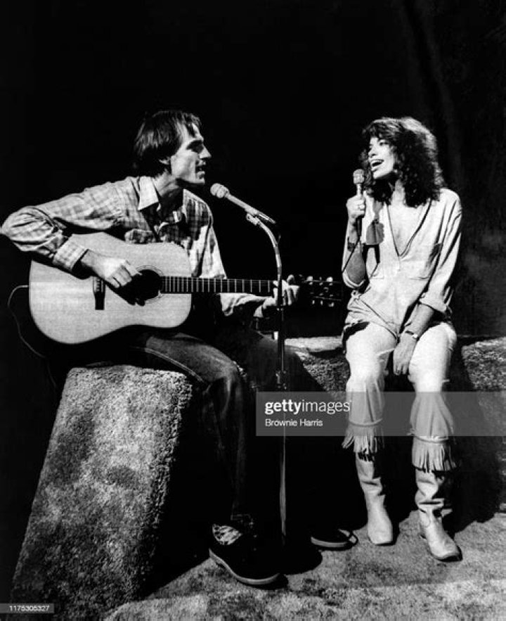 Singers Carly Simon and James Taylor were married in Carly's Manhattan