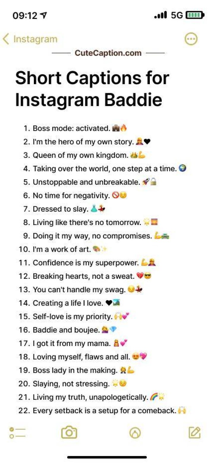 Slay Instagram captions, Badass Instagram Captions, Inspirational