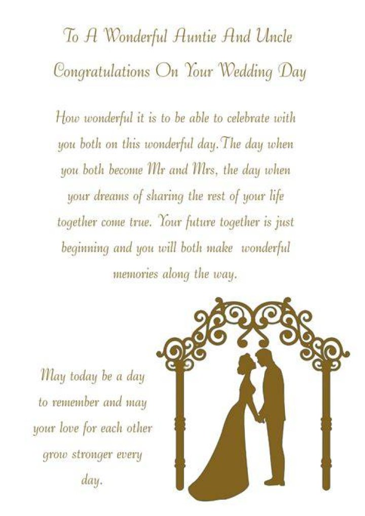 Special Aunt & Uncle Wedding Anniversary Card 4 colours eBay