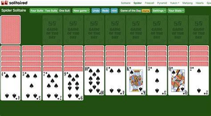Spider Solitaire • Play Free Spider Solitaire Online Unlimited