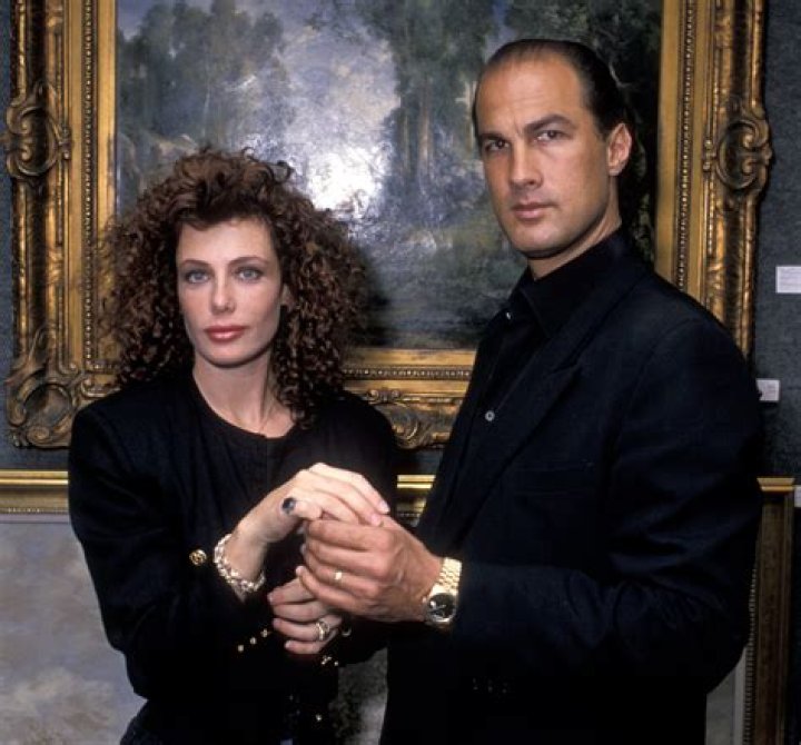 Stephen Seagal & wife Kelly Lebrock Steven seagal, Kelly lebrock