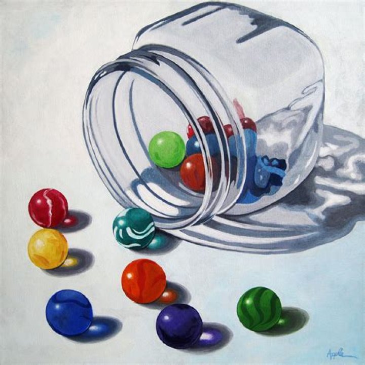 Still Life with Marbles