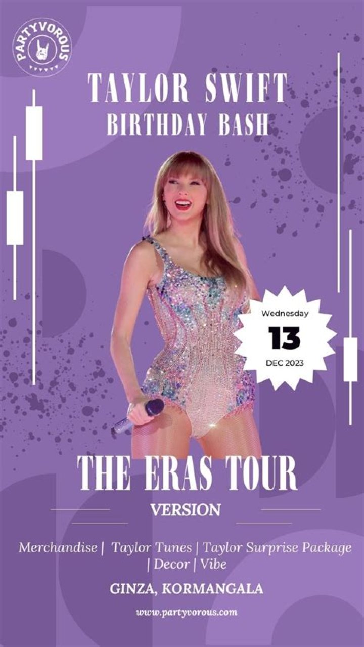 Taylor Swift&rsquo;s Birthday December 13, 2024 Spirit Of The Holidays