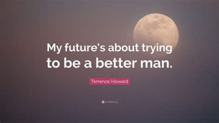 Terrence Howard Quote “The truth is, the personal ends up