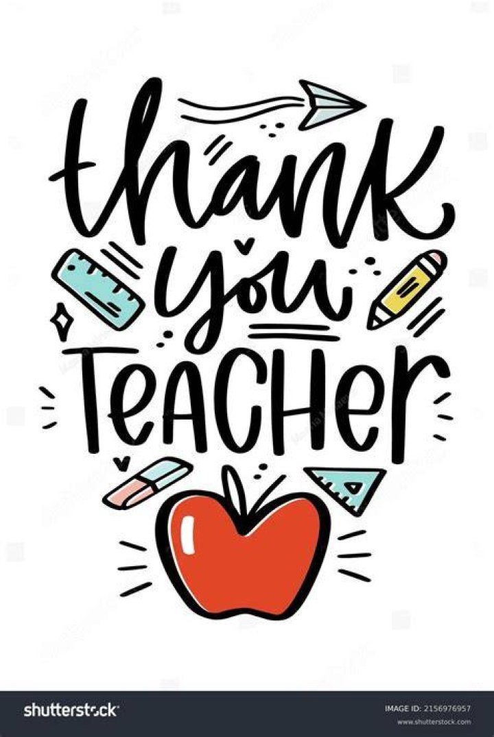 Thank You Teachers Teacher Appreciation Week All Kids Academy Head