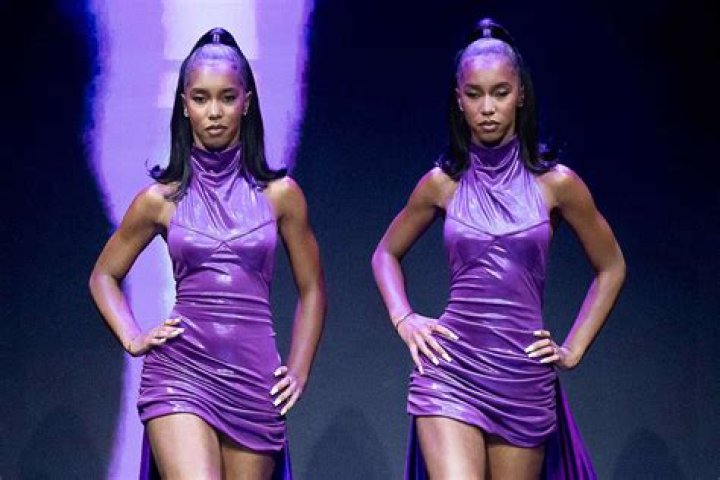 The Combs Twins Show Off Their Cheerleading Chops In Front Of Their