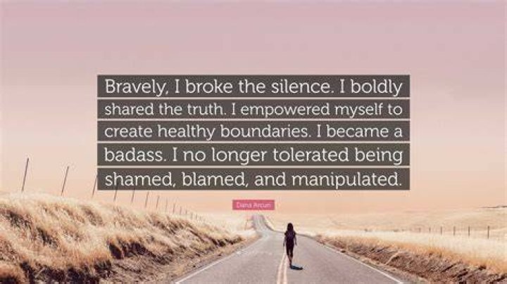 The Woman Who Boldly Broke The Silence