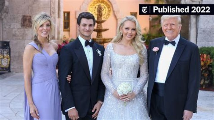 Tiffany Trump Weds at MaraLago The New York Times