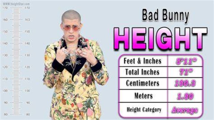 Uncover Bad Bunny's Height And Its Significance
