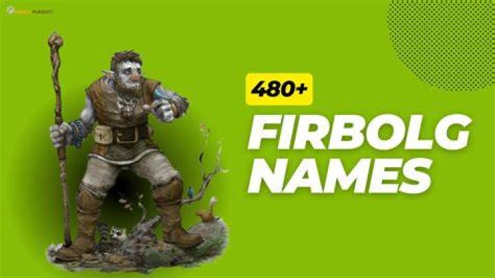 Uncover The Enchanting World Of Firbolg Names In D&D