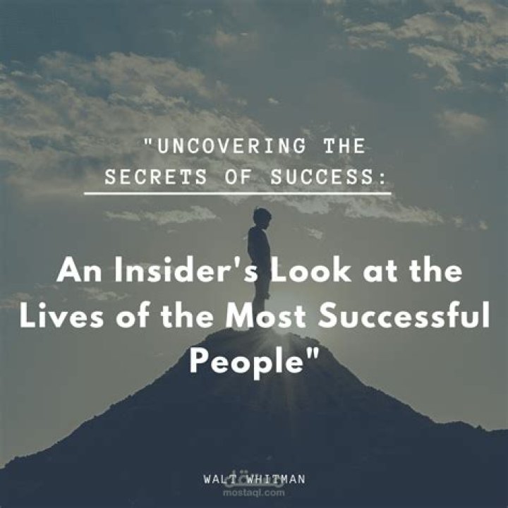 Uncovering The Secrets Of Their Success