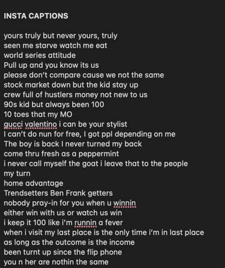 Unlock The Secrets Of Instagram Rapper Captions: Discoveries And Insights Await