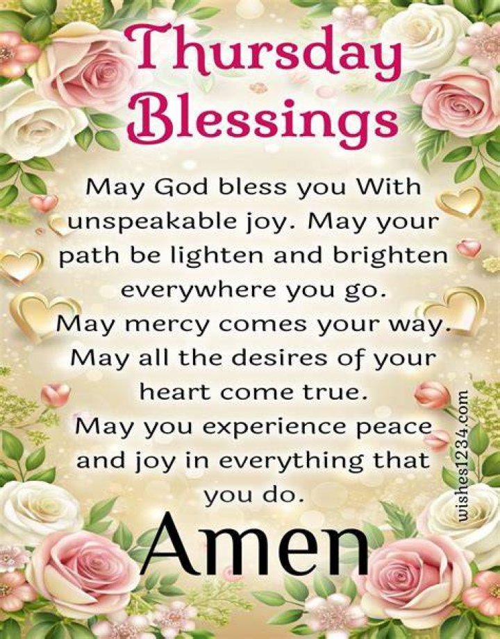 Unlock The Treasures Of Thursday Blessings: Discover Hope And Insight