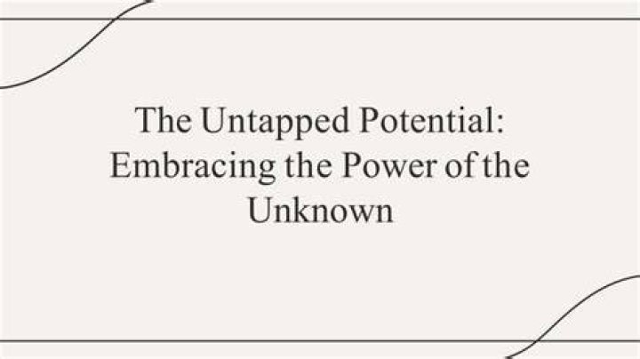 Untapped Potential? Here’s How to Reach It