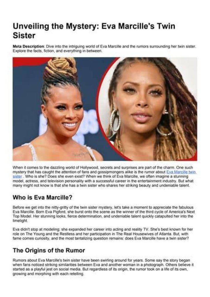 Unveiling Eva Marcille's Mom: Discoveries And Insights