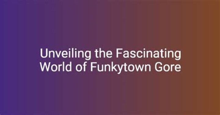Unveiling The Dark Truths Of "Funkytown Gore": Discoveries And Insights