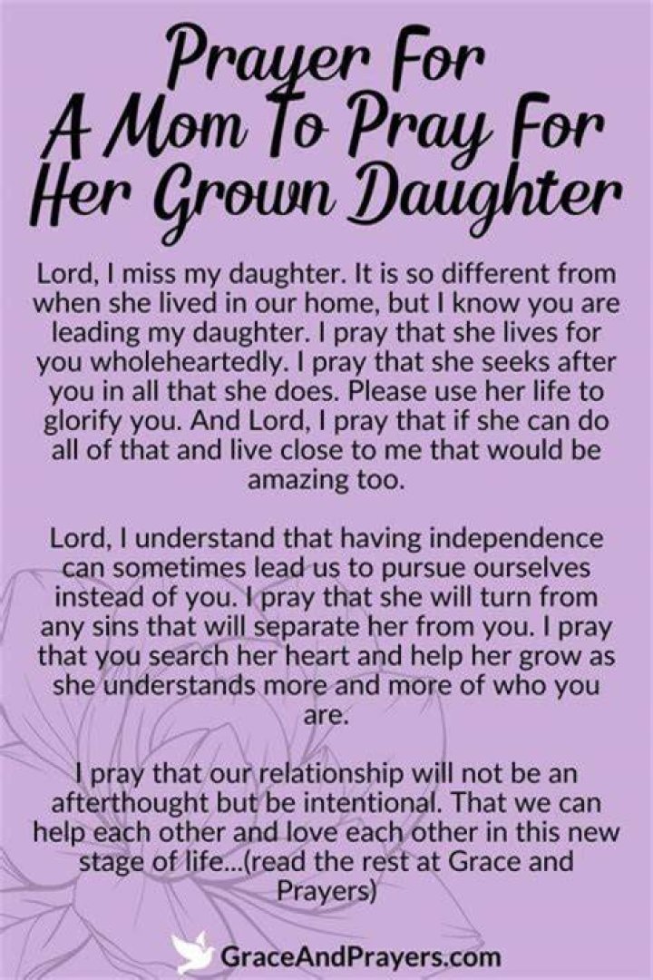 Unveiling The Power Of A Daughter's Prayer For Her Mother: Discoveries And Insights