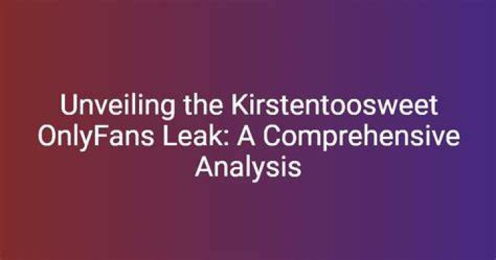 Unveiling The Truth: "Kaitlynkrems OnlyFans Leak" Uncovered