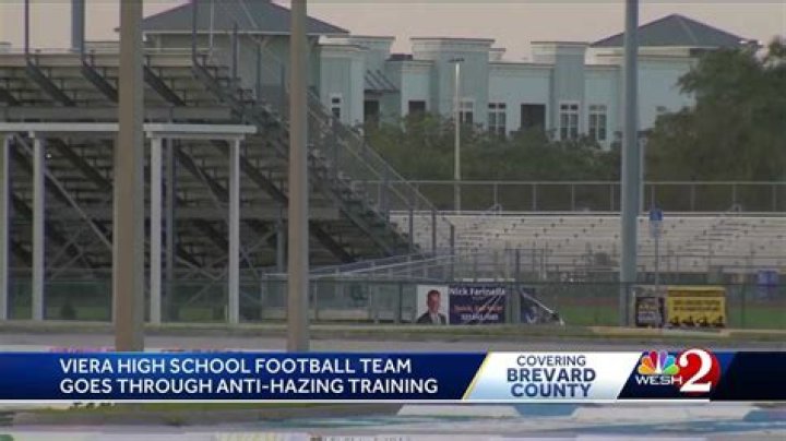 Viera High School hazing video Football activities still on hold