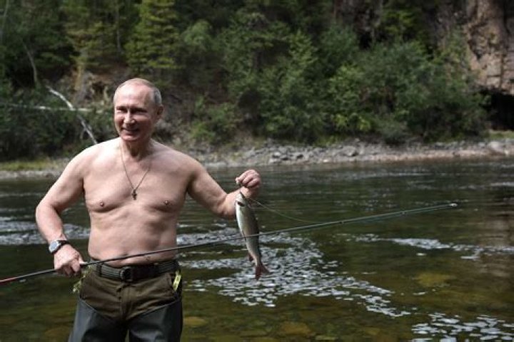 Vladimir Putin photographed shirtless, again, in Siberia ABC News